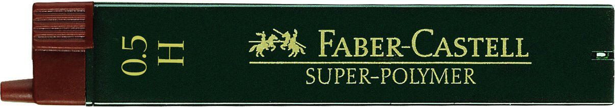 FABER-CASTELL SUPER-POLYMER Bleistiftminen 0.5 mm schwarz FABER-CASTELL SUPER-POLYMER Bleistiftminen 0.5 mm schwarz